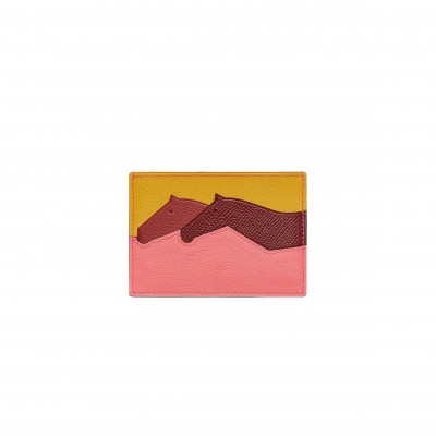 HERMÈS LES PETITS CHEVAUX CARD HOLDER H076757CAAA (11*7cm)
